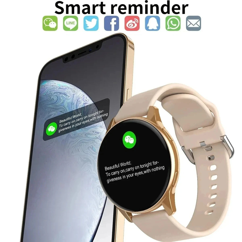 LIGE Women Bluetooth Call Smart Watch HeartRate Blood Pressure Monitoring Smartwatches Waterproof Men Smartwatch For Samsung IOS