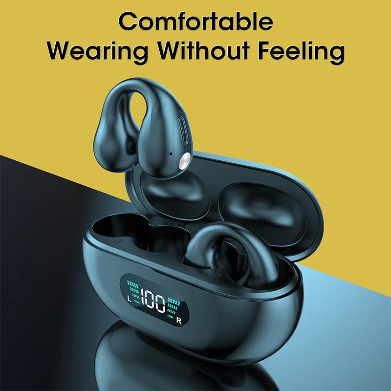 Xiaomi Mijia Bone Conduction TWS Earbuds Hifi Sound Earcuffs Ear Earring Wireless Bluetooth Earphones Auriculares Sport Headset