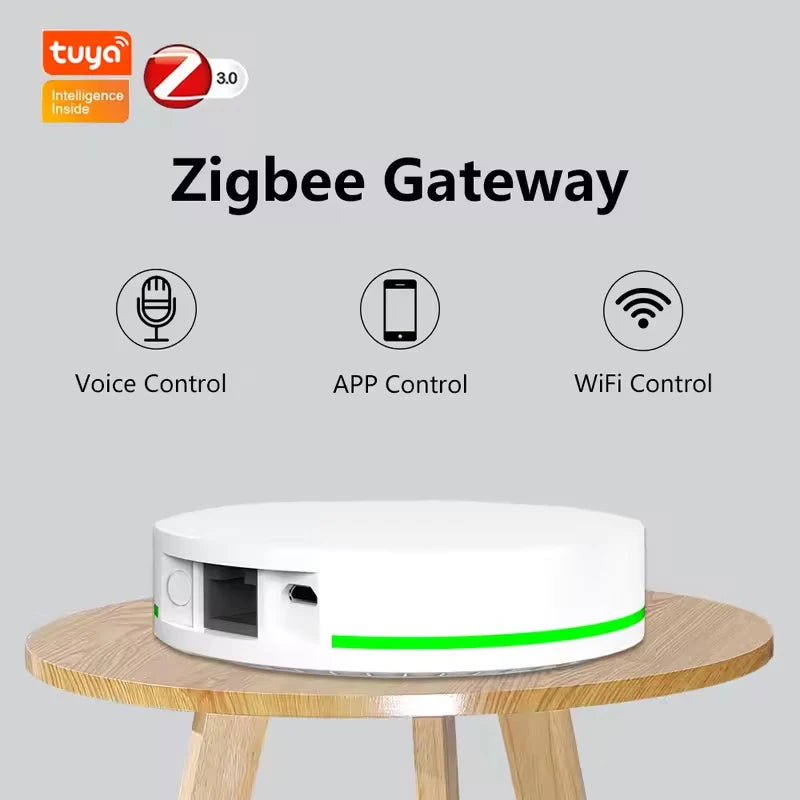Tuya ZigBee 3.0 Smart Multi-mode Gateway WiFi Smart Hub Bridge Work with Smart Life App Voice Control via Alexa Google Home
