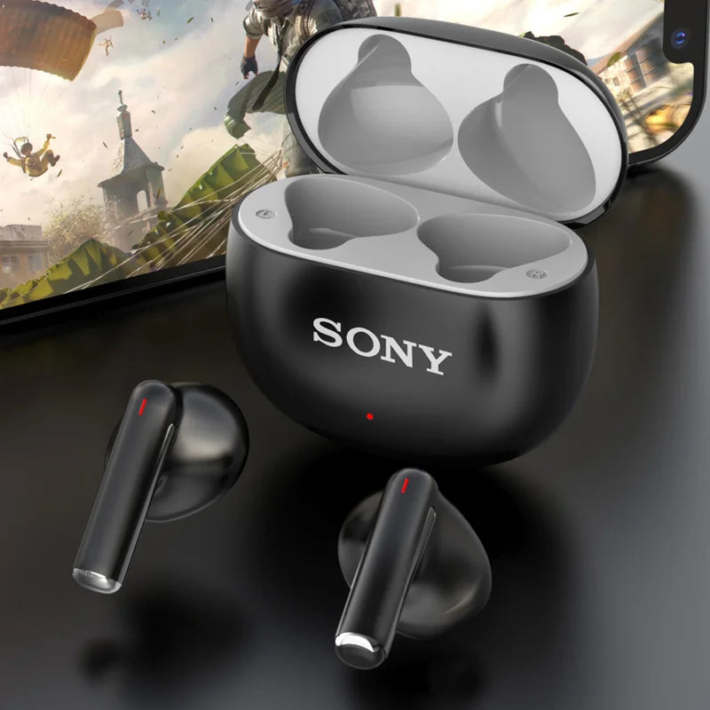 Sony Wireless Earphones Bluetooth 5.4 Bass 13mm Drivers IPX5 Waterproof Earbuds 33Hrs Battery Life Headphones For Huawei Xiaomi
