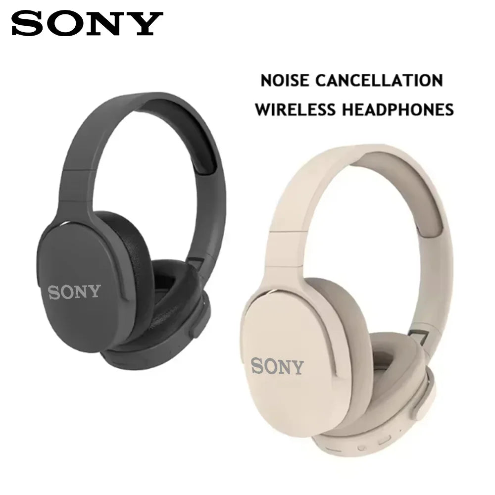 Sony Wireless Headphones Bluetooth 5.3 for Jogging Gaming HiFi Powerful Bass Crisp Audio with Mic Adjustable Headband Headset
