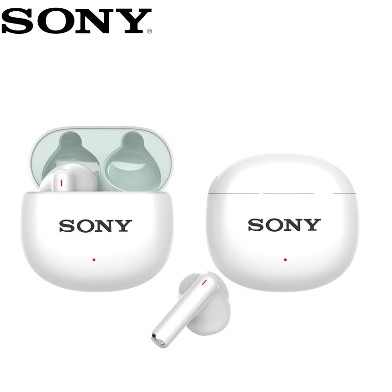 Sony Wireless Earphones Bluetooth 5.4 Bass 13mm Drivers IPX5 Waterproof Earbuds 33Hrs Battery Life Headphones For Huawei Xiaomi
