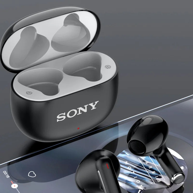 Sony Wireless Earphones Bluetooth 5.4 Bass 13mm Drivers IPX5 Waterproof Earbuds 33Hrs Battery Life Headphones For Huawei Xiaomi