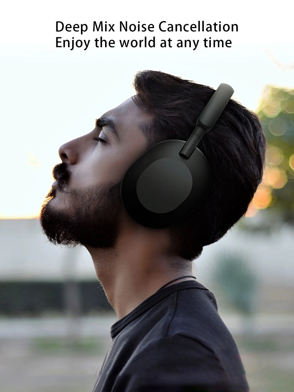 Bluetooth headset, high sound quality wireless call, intelligent noise reduction, long endurance sports gaming Bluetooth headset