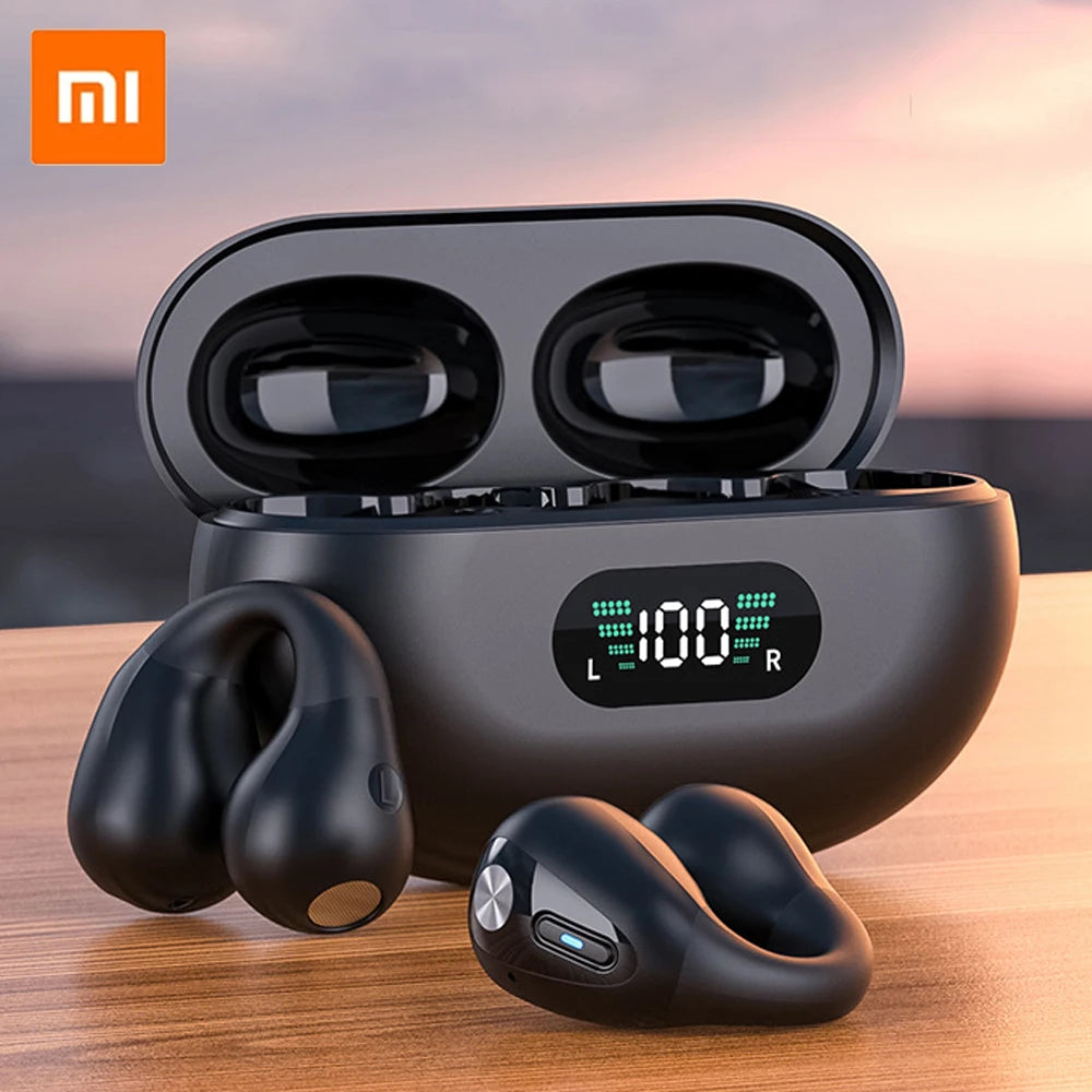 Xiaomi Mijia Bone Conduction TWS Earbuds Hifi Sound Earcuffs Ear Earring Wireless Bluetooth Earphones Auriculares Sport Headset