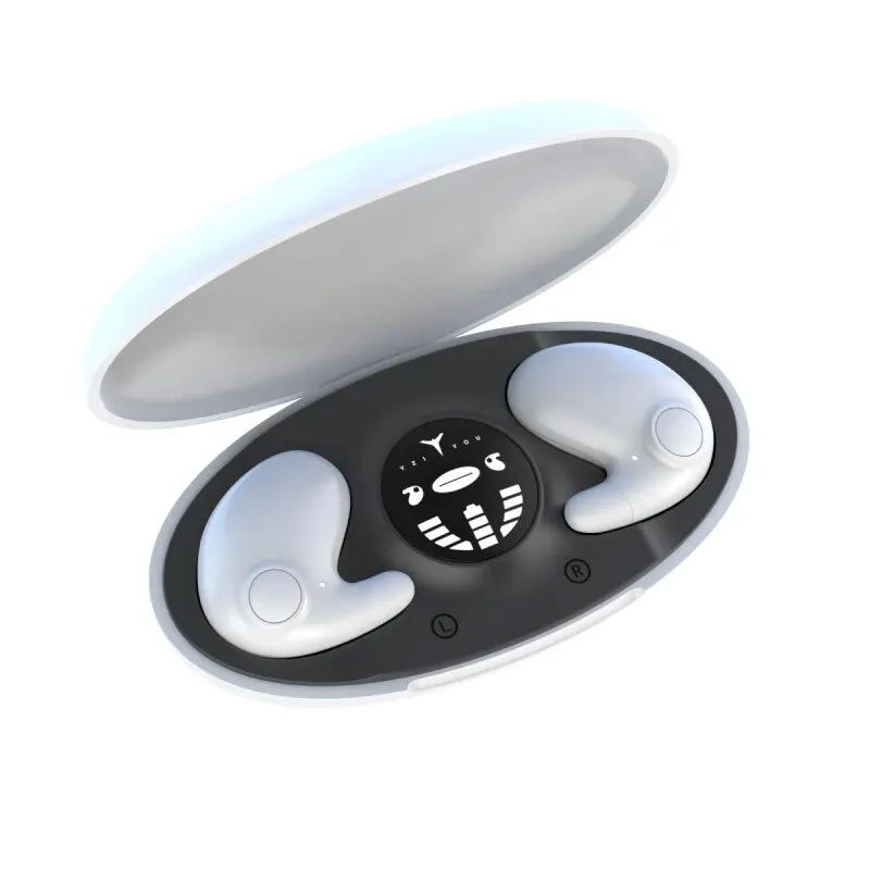 Invisible Sleep Wireless Earphone TWS Bluetooth 5.3 Headphones Hidden Earbuds IPX5 Waterproof Noise Reduction Sports Headset