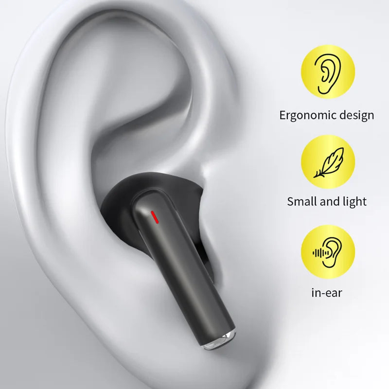Sony Wireless Earphones Bluetooth 5.4 Bass 13mm Drivers IPX5 Waterproof Earbuds 33Hrs Battery Life Headphones For Huawei Xiaomi