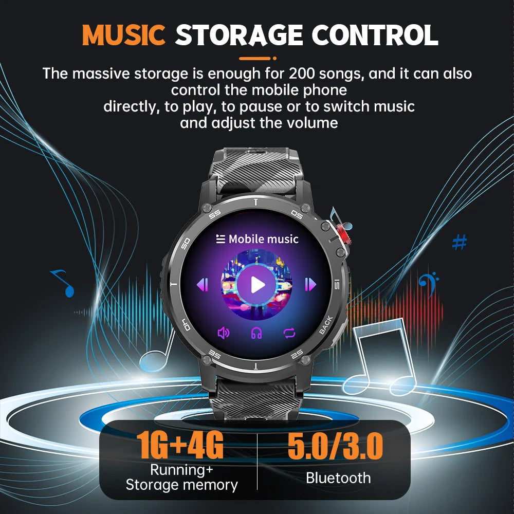 Fashion IP67 Waterproof Sports Wristwatch  Fitness Bracelet Watch Heart Rate Blood Oxygen Clock Reloj Inteligente Watch