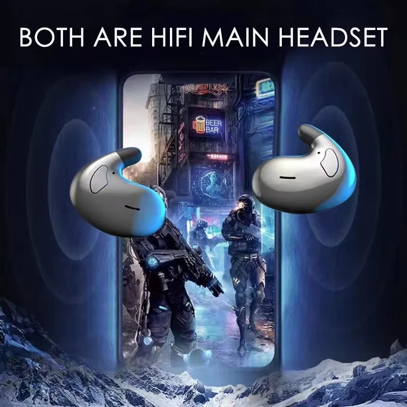 Xiaomi Mijia Sleep Invisible Earbuds Tiny Headphone Sport Stereo Bluetooth 5.3 Earphone Hidden Noise Cancelling Wireless Headset